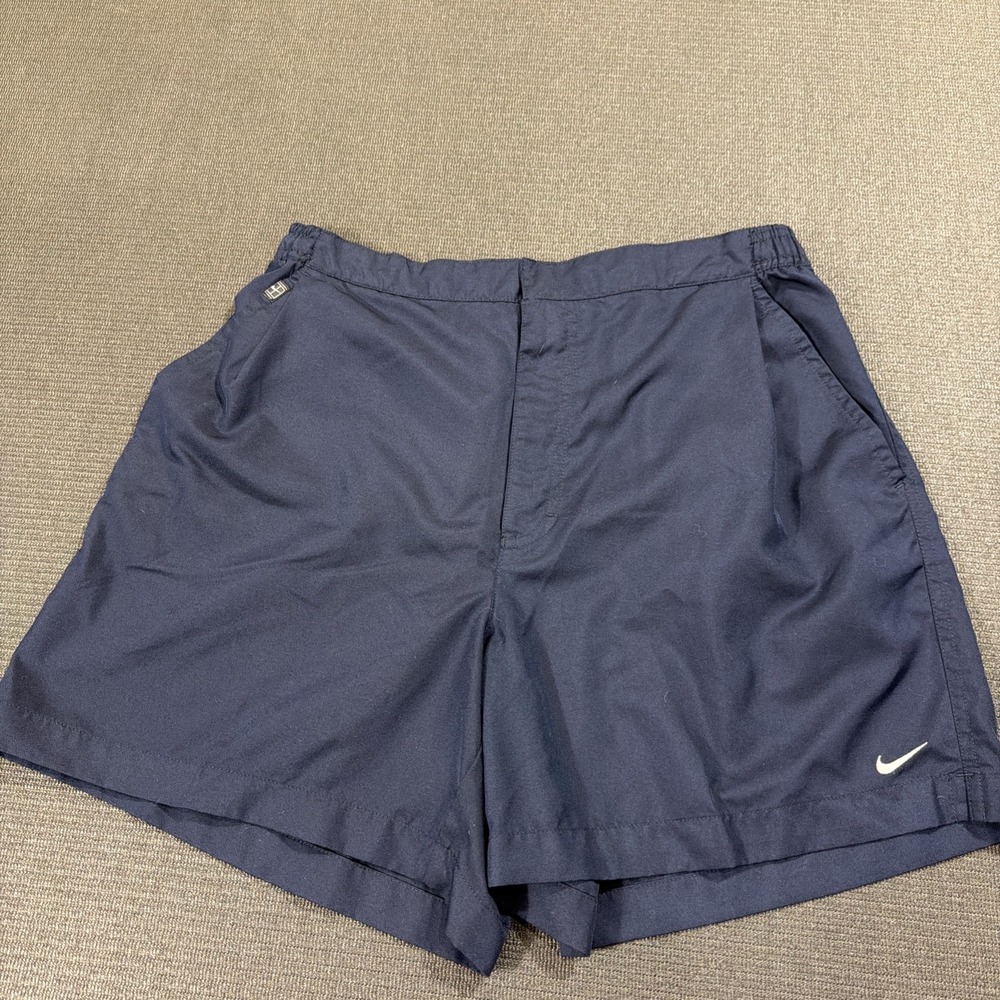 Nike Womens Blue Dri-Fit Golf Tour Performance Stretch Shorts Size Medium